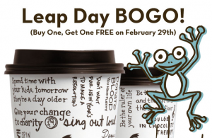 Leap Day Caribou Coffee